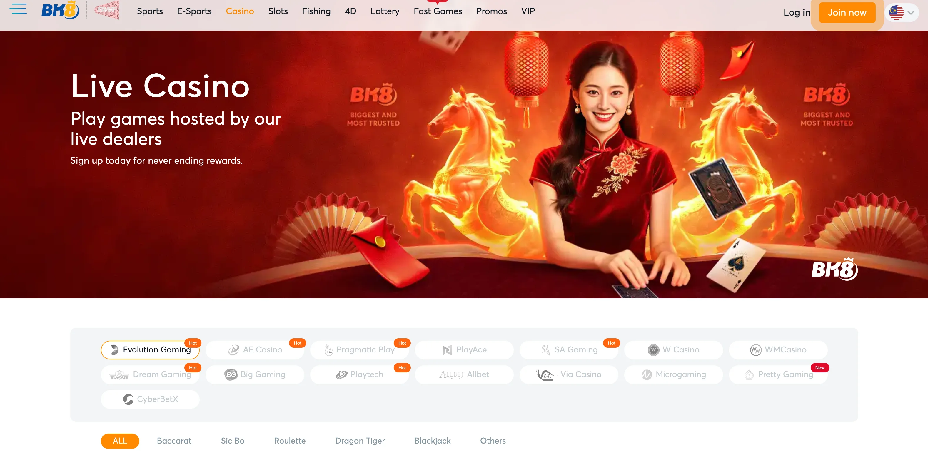 BK8 casino Malaysia - online casino Malaysia trusted